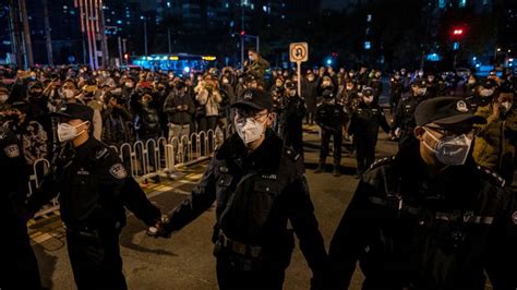 are they still protesting in china